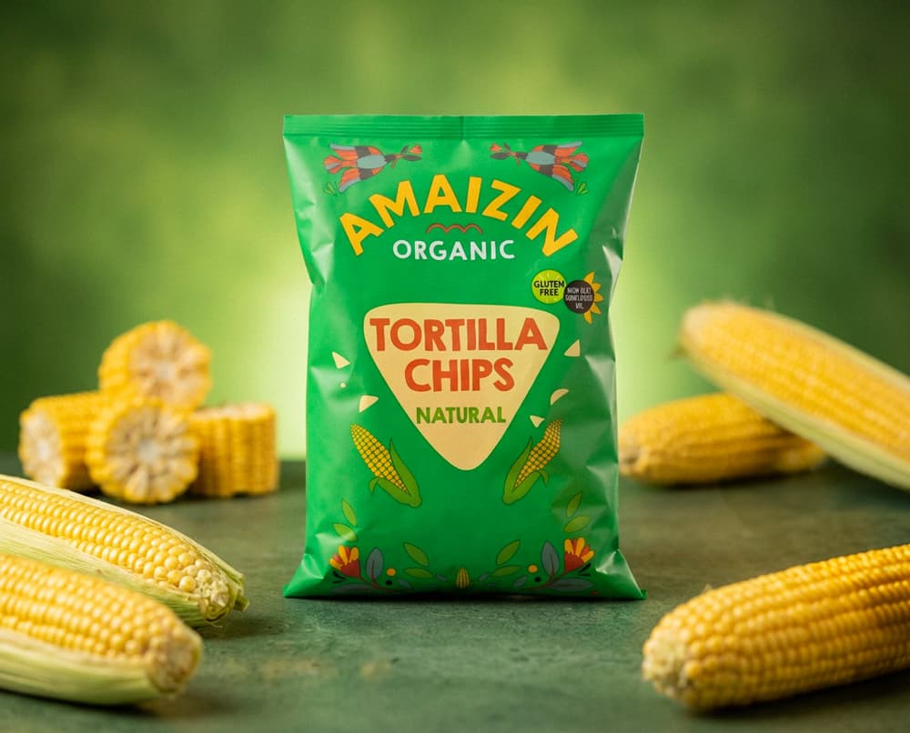 BEZGLUTENOWE Chipsy Tortilla BIO Solone 150 g