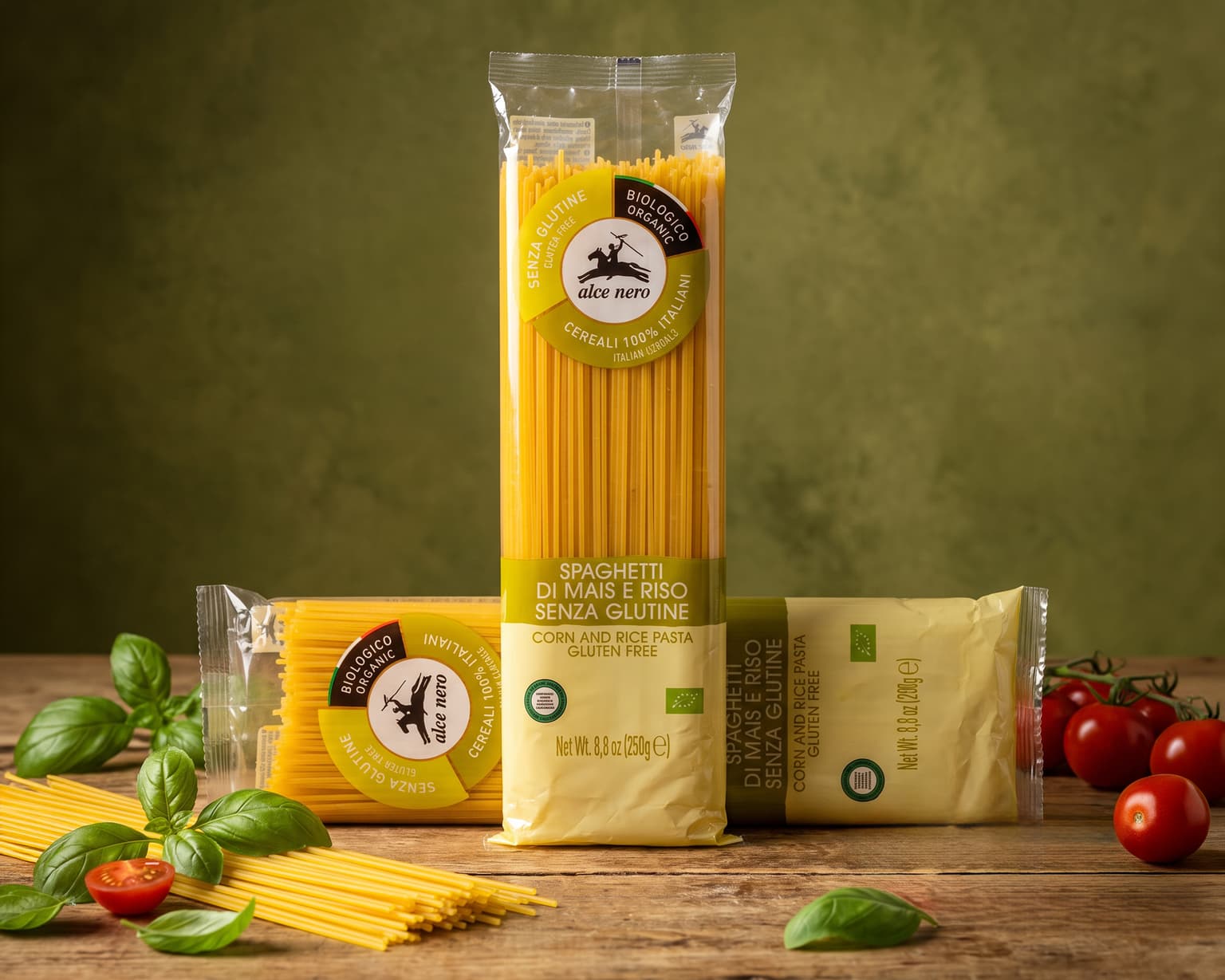 BEZGLUTENOWY Makaron Spaghetti BIO 250 g