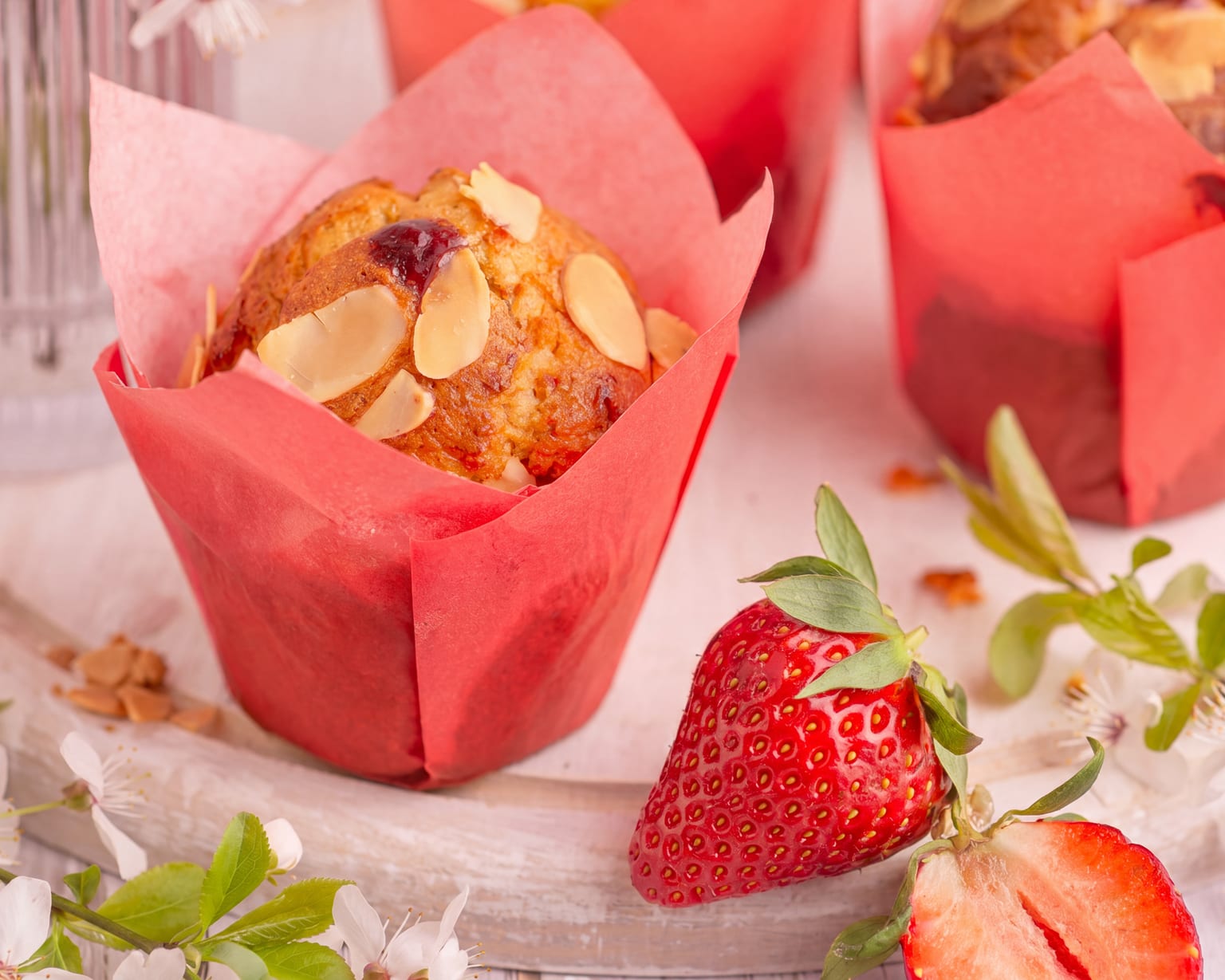 Muffin Graham z Truskawkami 110 g