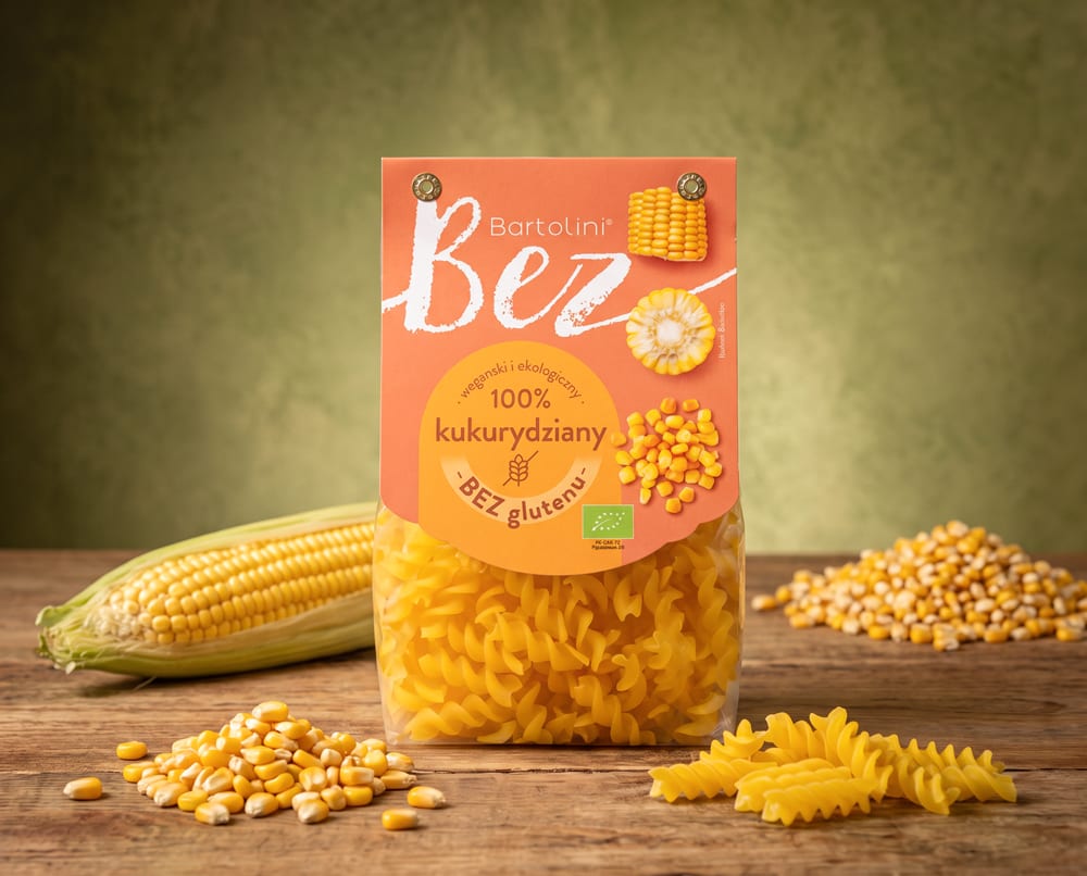 BEZGLUTENOWY Makaron Świderki BIO 250 g