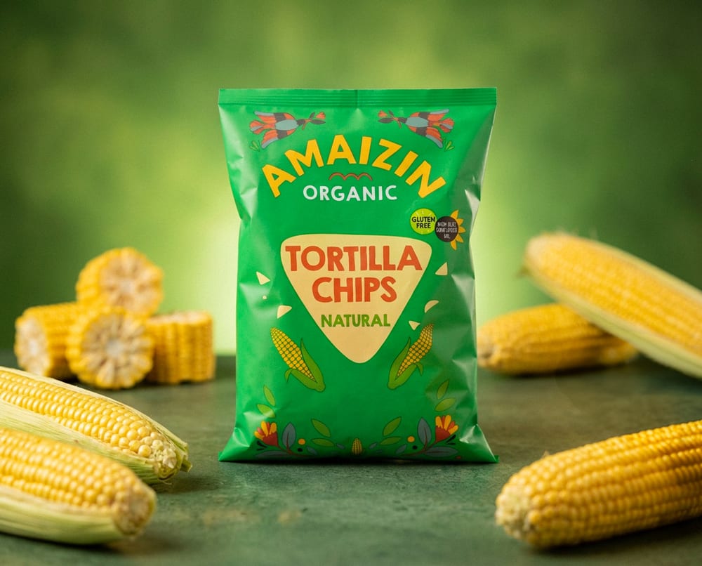 BEZGLUTENOWE Chipsy Tortilla BIO Solone 150 g