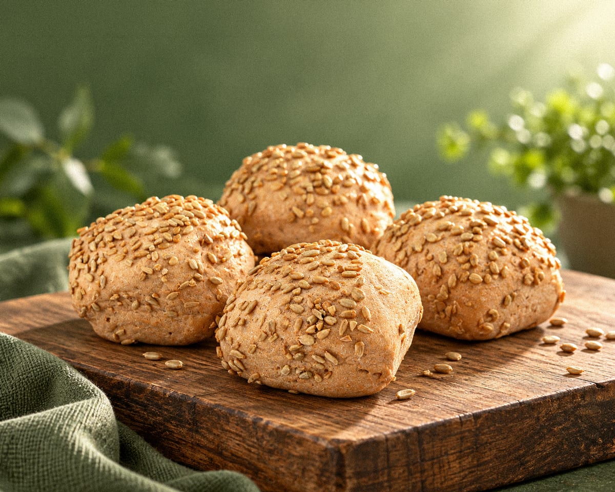 BEZGLUTENOWA BUŁKA SŁONECZNIKOWA 130g (2 szt.)