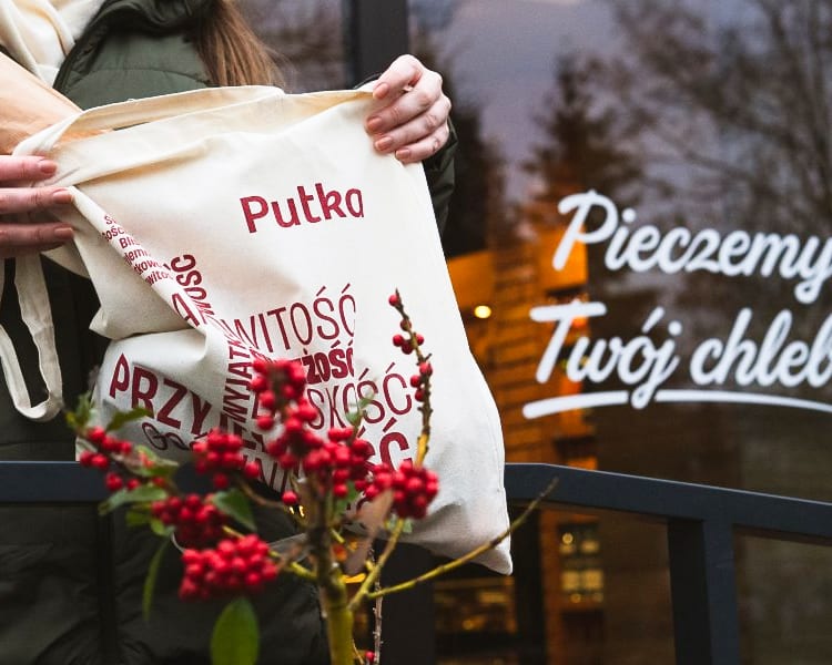 Torba z logo Putka